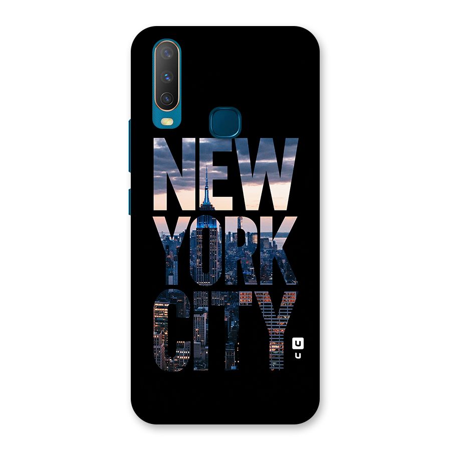 New York City Back Case for Vivo Y11