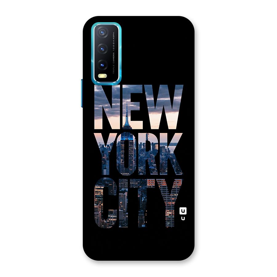 New York City Back Case for Vivo Y20