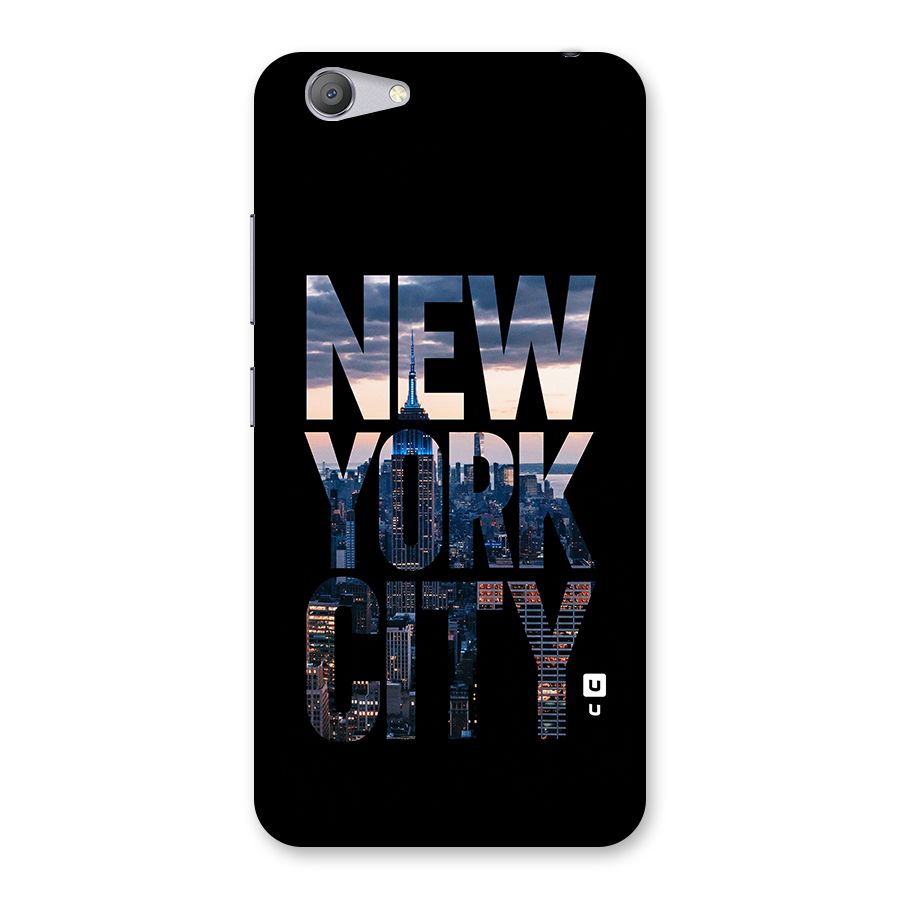 New York City Back Case for Vivo Y53