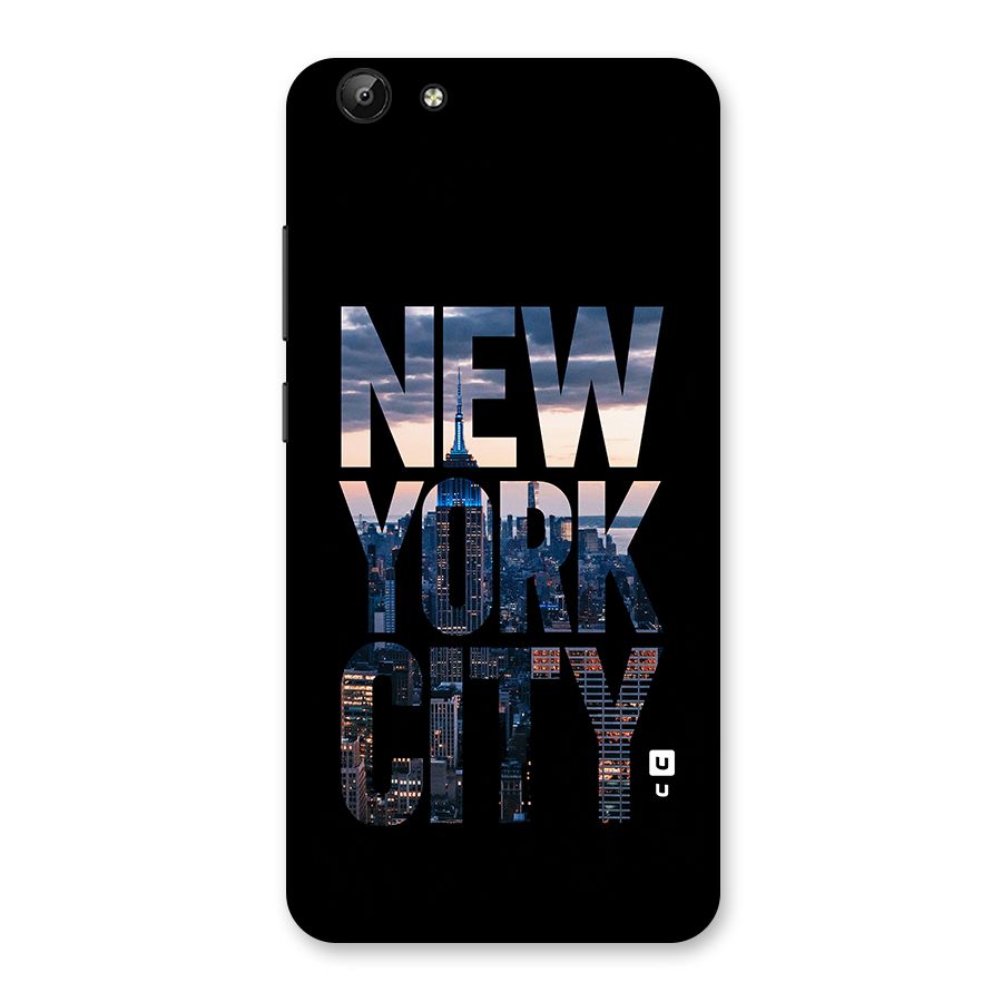 New York City Back Case for Vivo Y69