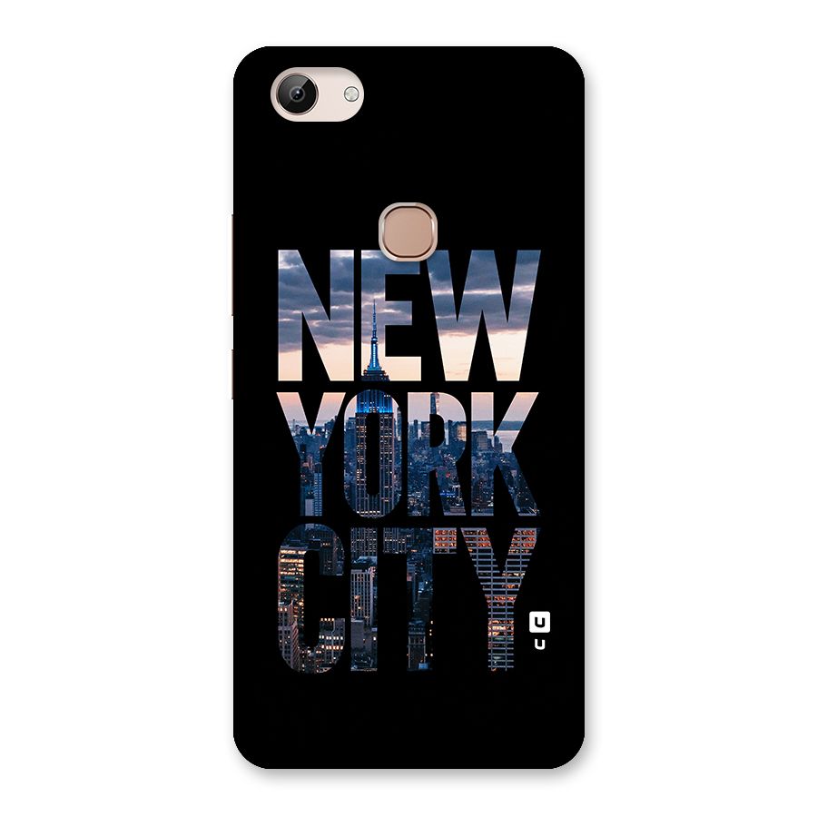 New York City Back Case for Vivo Y83