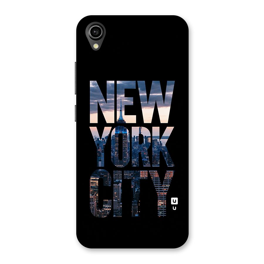 New York City Back Case for Vivo Y90