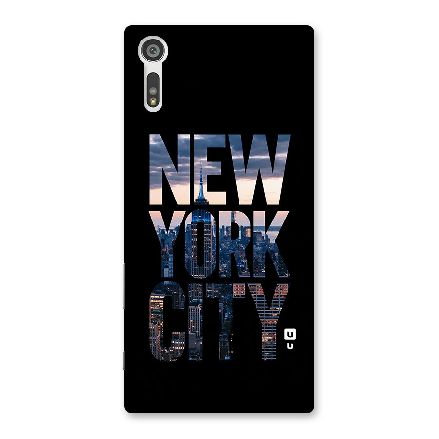 New York City Back Case for Xperia XZ