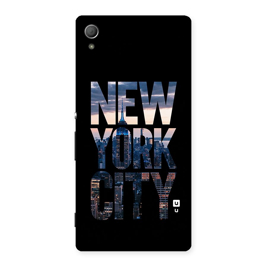 New York City Back Case for Xperia Z3 Plus