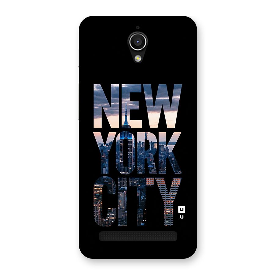 New York City Back Case for Zenfone Go