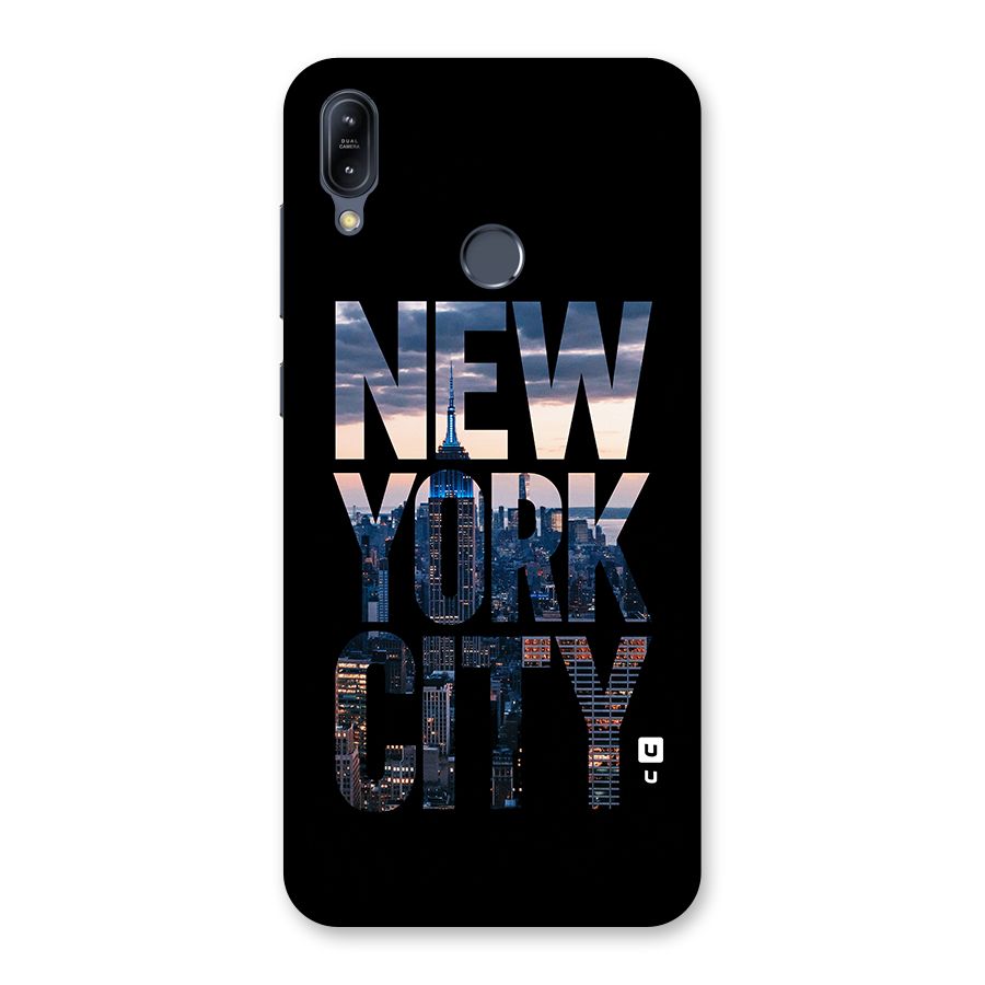 New York City Back Case for Zenfone Max M2