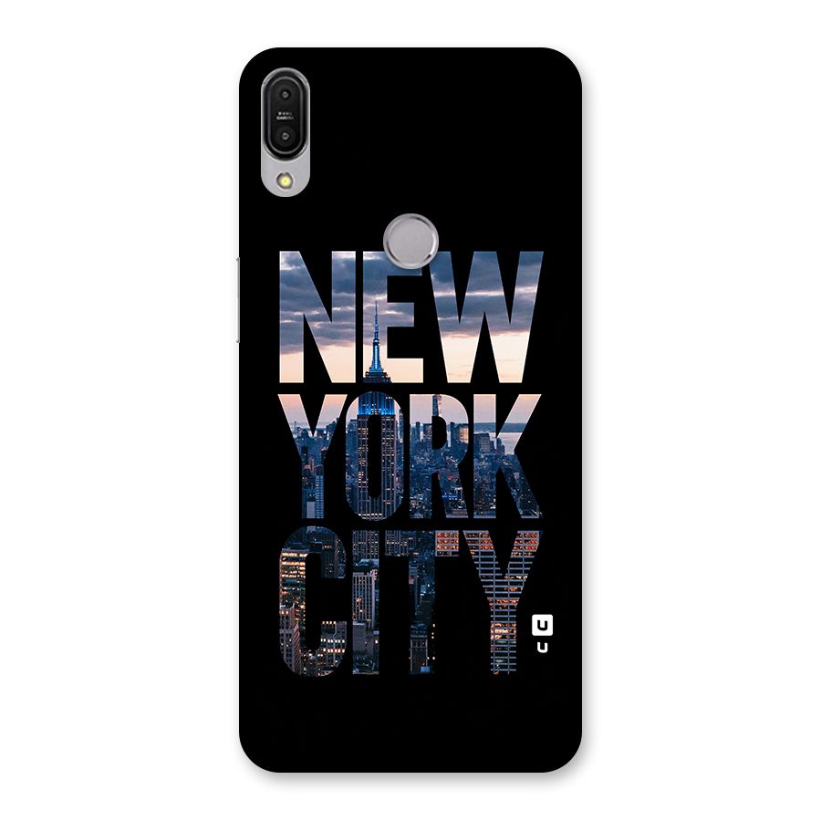 New York City Back Case for Zenfone Max Pro M1