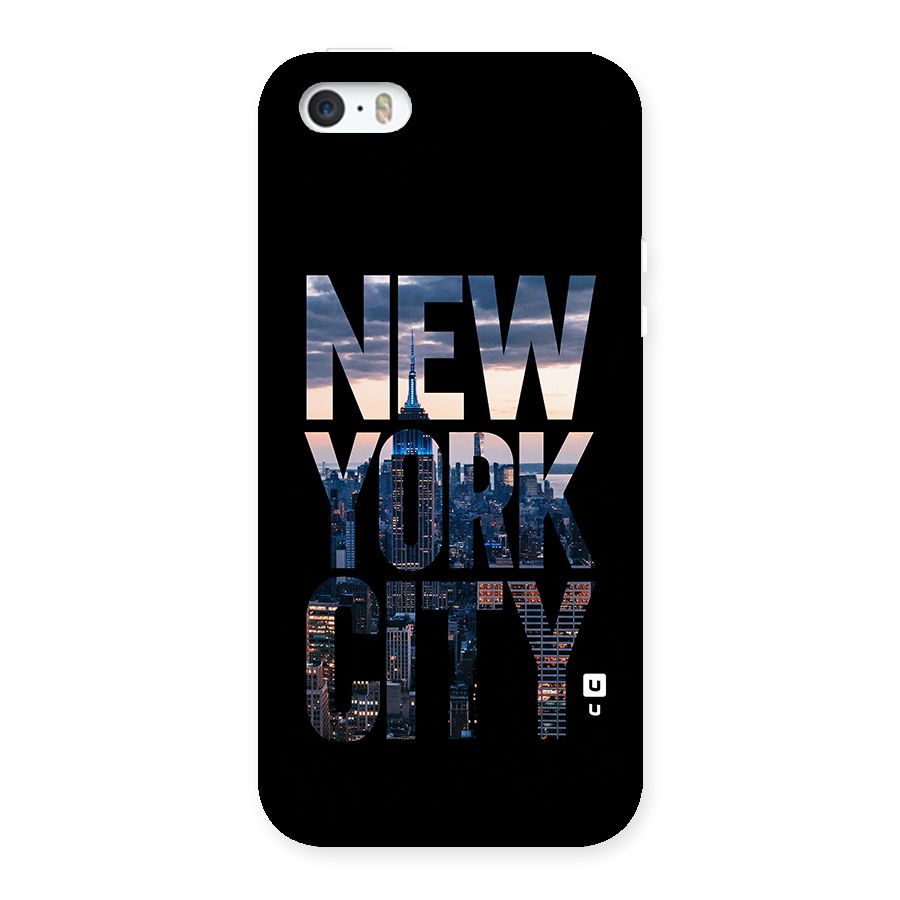New York City Back Case for iPhone 5 5S