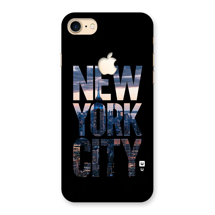 New York City Back Case for iPhone 7 Apple Cut