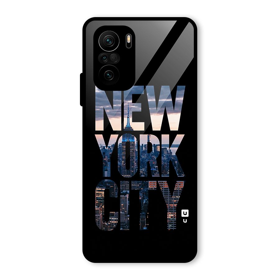 New York City Glass Back Case for Mi 11X Pro
