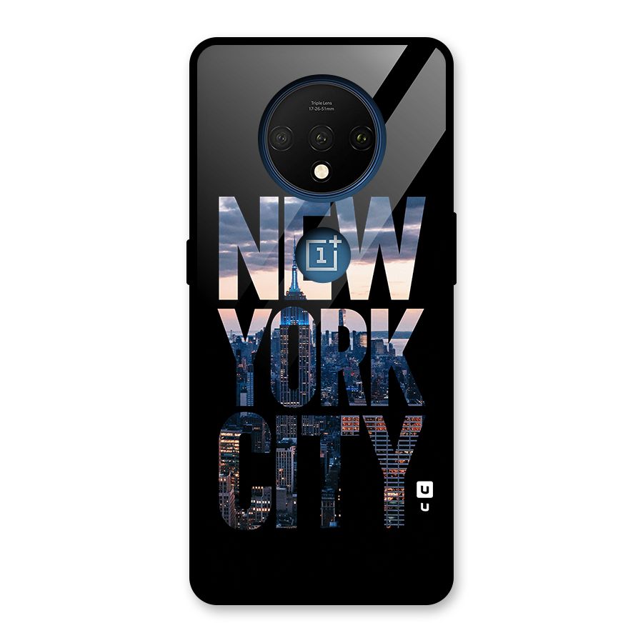 New York City Glass Back Case for OnePlus 7T