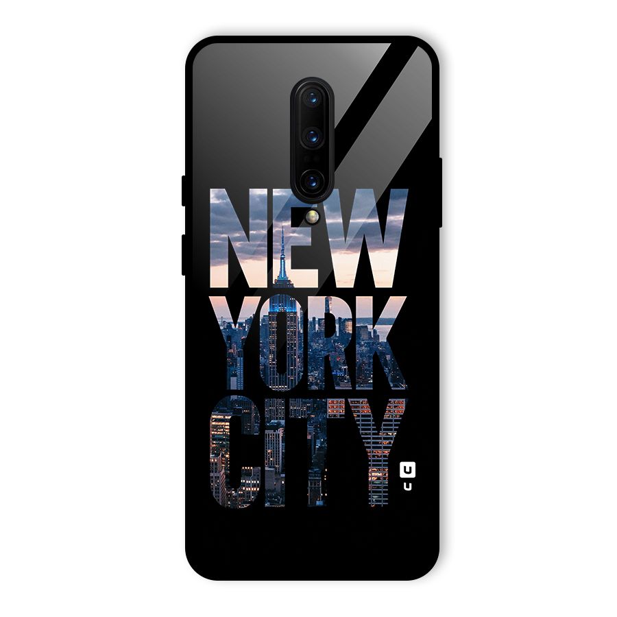 New York City Glass Back Case for OnePlus 7 Pro