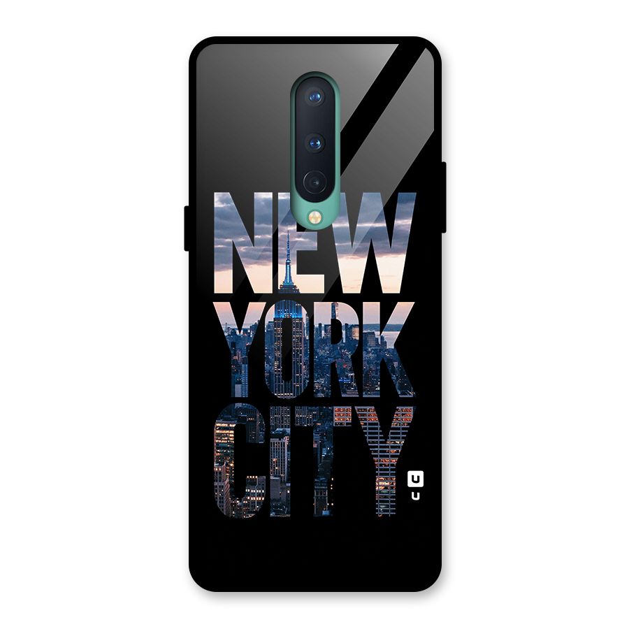 New York City Glass Back Case for OnePlus 8