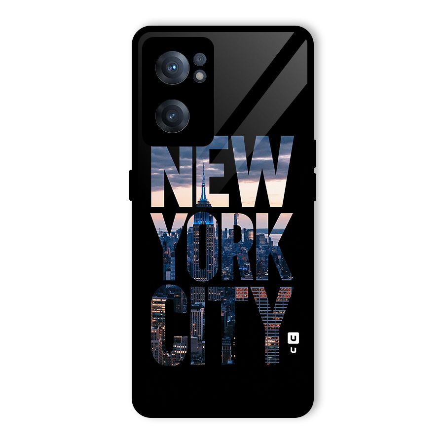 New York City Glass Back Case for OnePlus Nord CE 2 5G