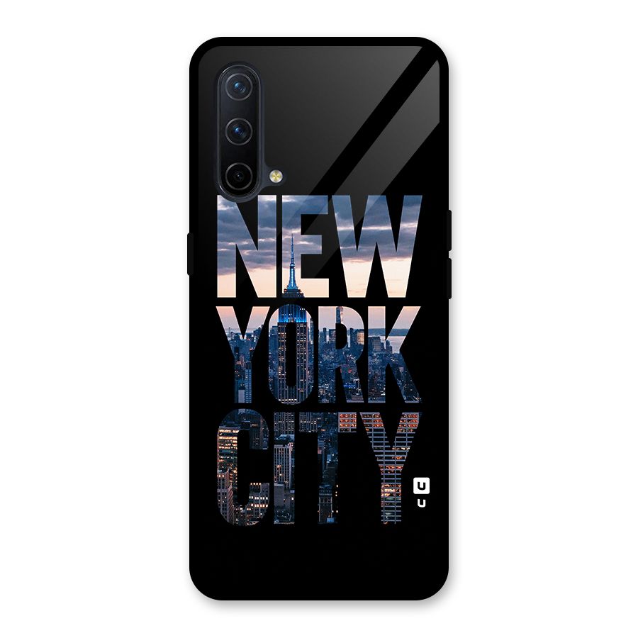 New York City Glass Back Case for OnePlus Nord CE 5G