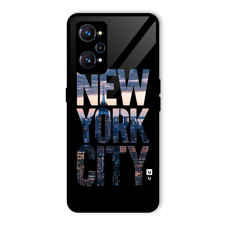 New York City Glass Back Case for Realme GT Neo2