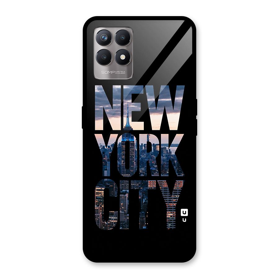 New York City Glass Back Case for Realme Narzo 50