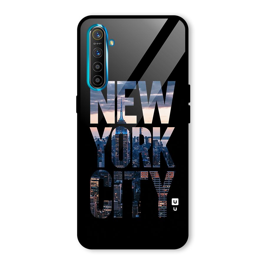 New York City Glass Back Case for Realme X2