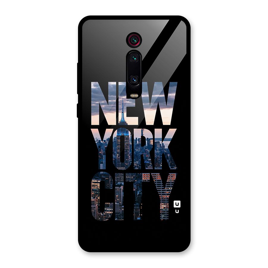 New York City Glass Back Case for Redmi K20 Pro
