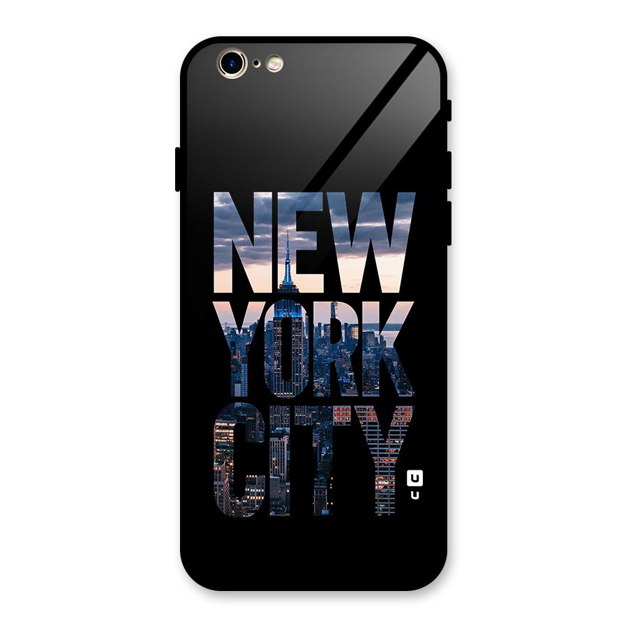 New York City Glass Back Case for iPhone 6 6S