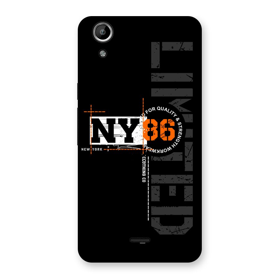 New York Limited Back Case for Canvas Selfie Lens Q345