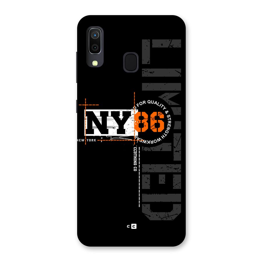 New York Limited Back Case for Galaxy A30