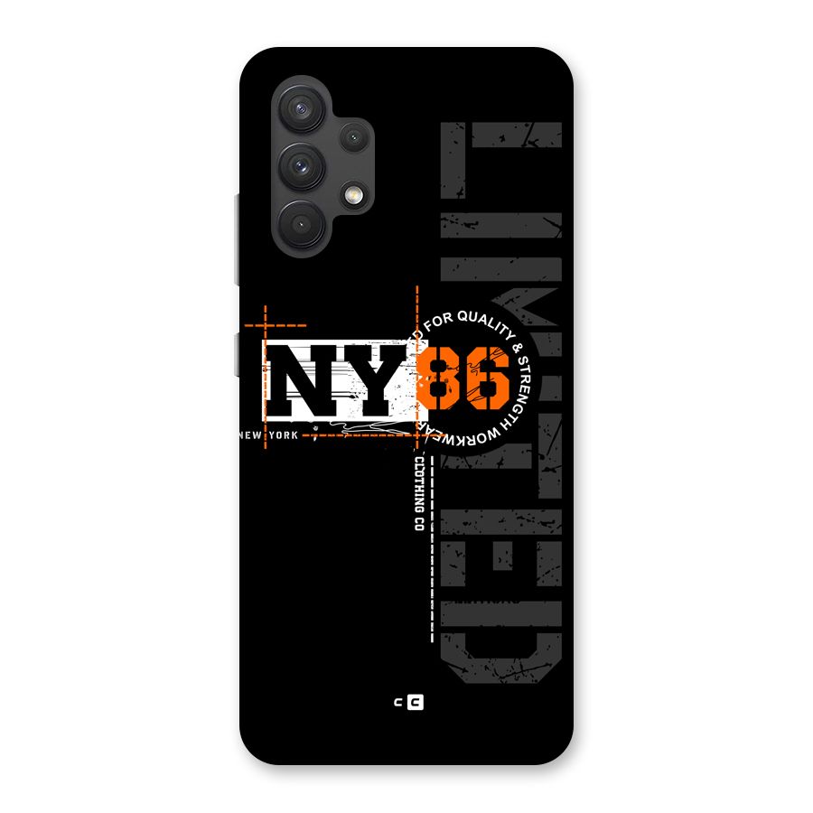 New York Limited Back Case for Galaxy A32