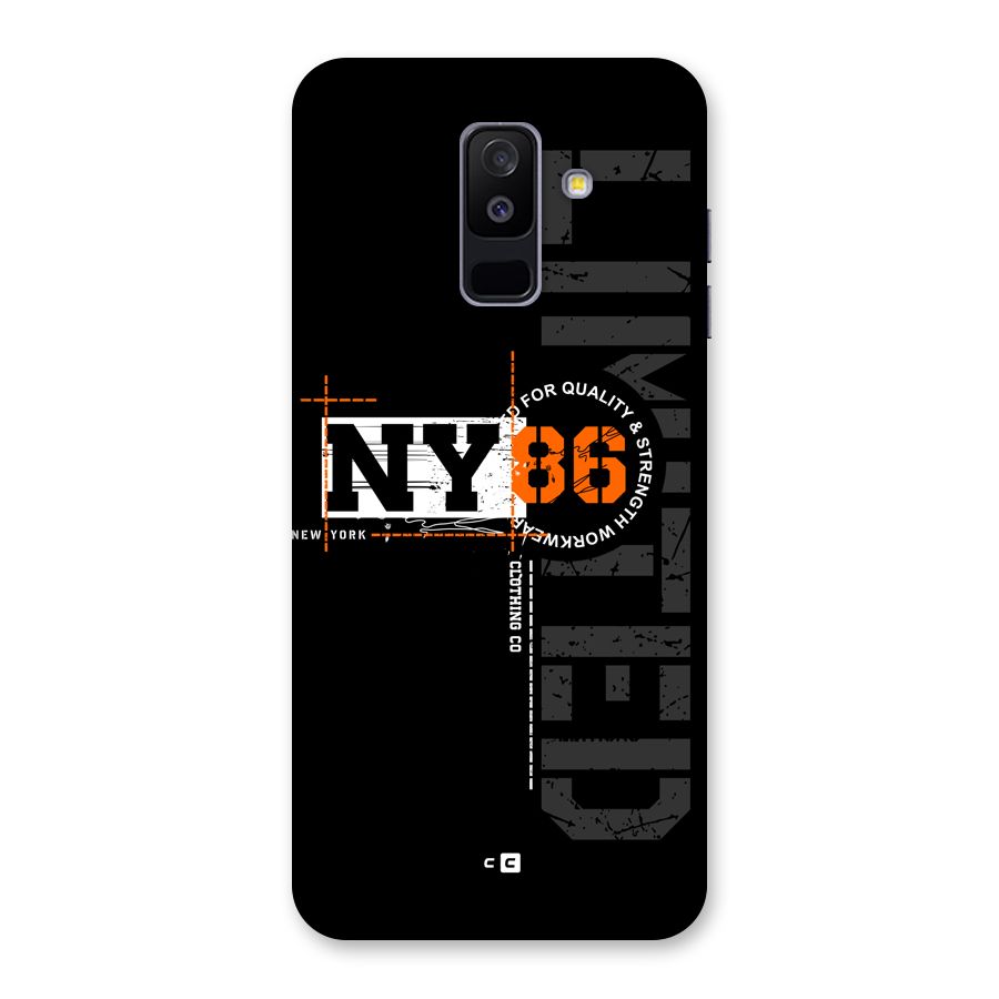 New York Limited Back Case for Galaxy A6 Plus
