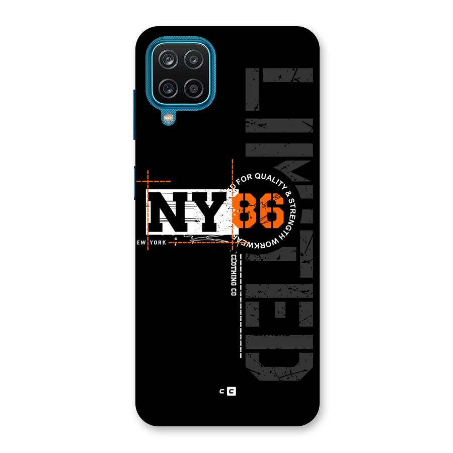 New York Limited Back Case for Galaxy M12