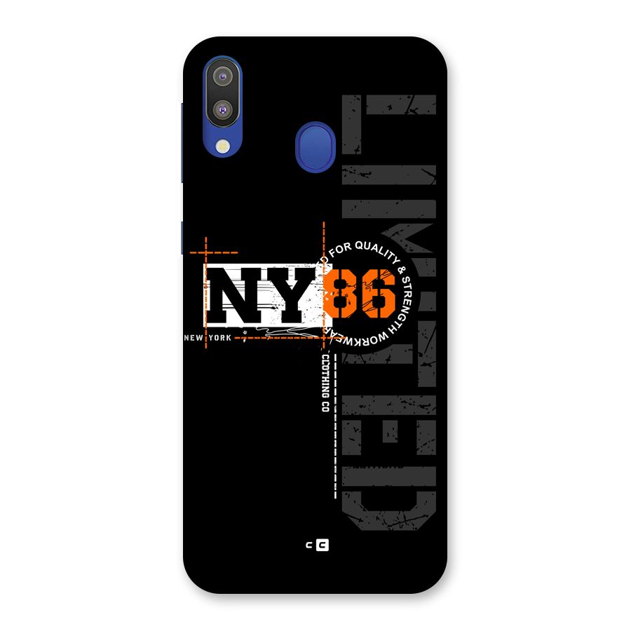 New York Limited Back Case for Galaxy M20