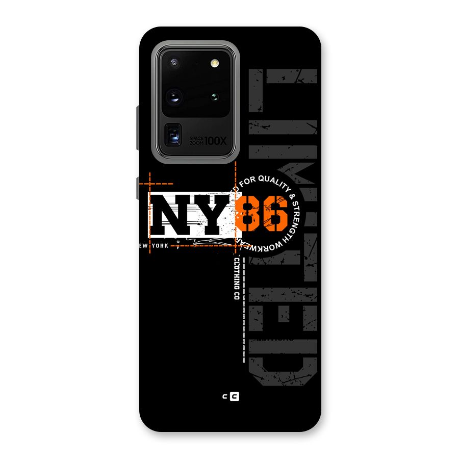 New York Limited Back Case for Galaxy S20 Ultra