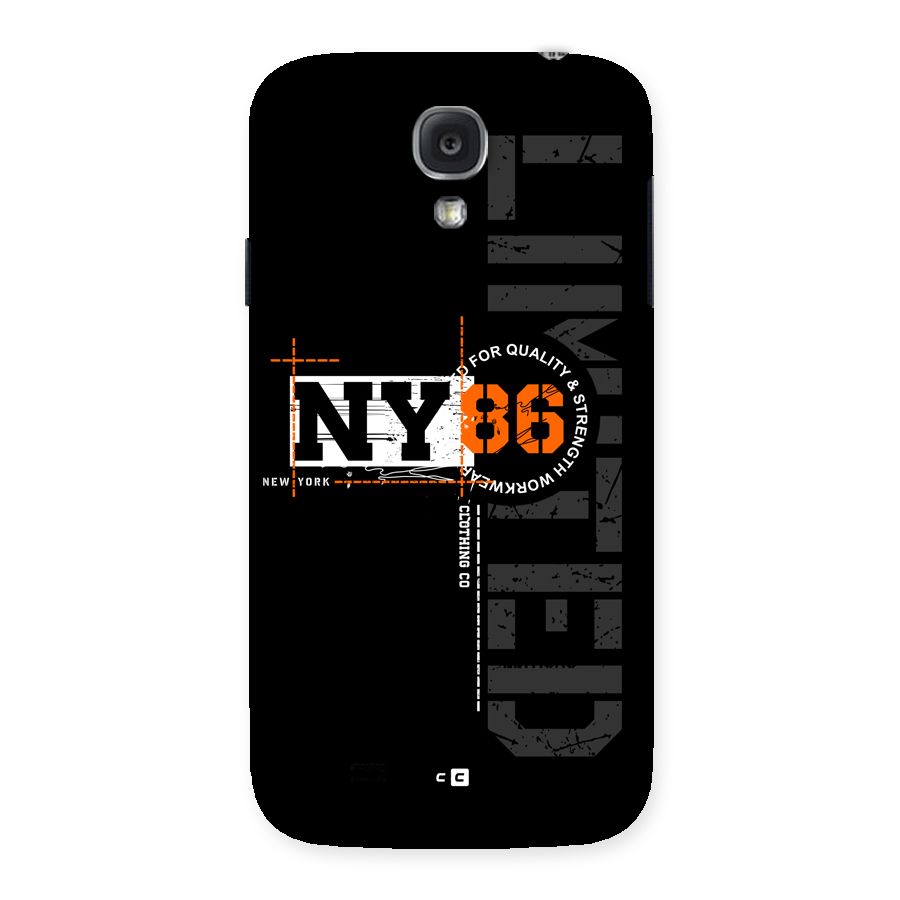 New York Limited Back Case for Galaxy S4