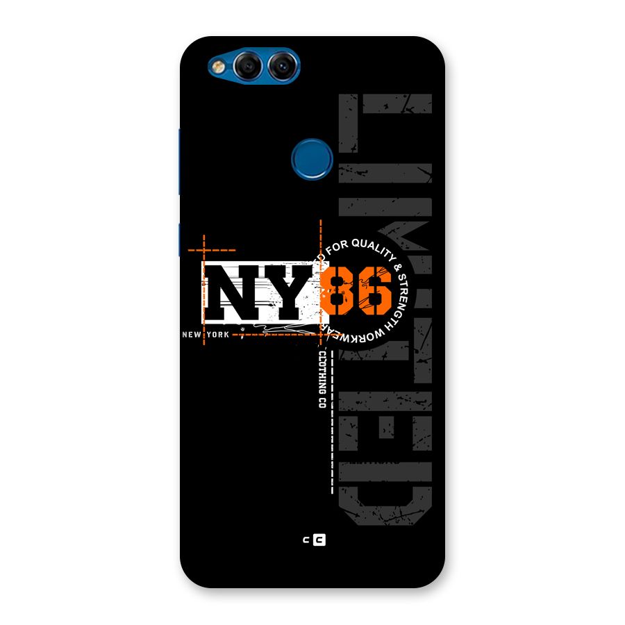 New York Limited Back Case for Honor 7X