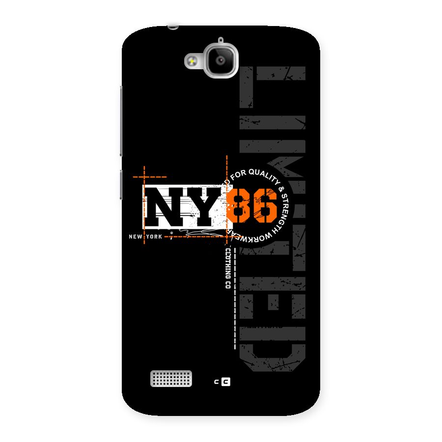 New York Limited Back Case for Honor Holly