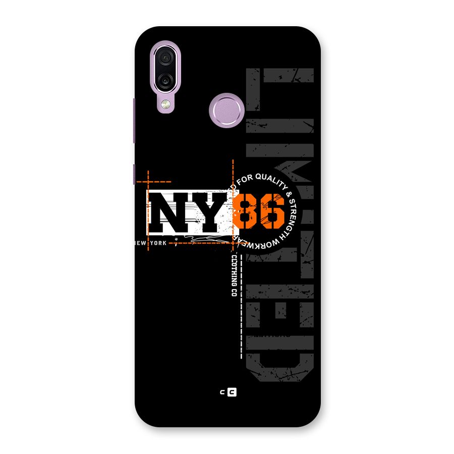 New York Limited Back Case for Honor Play