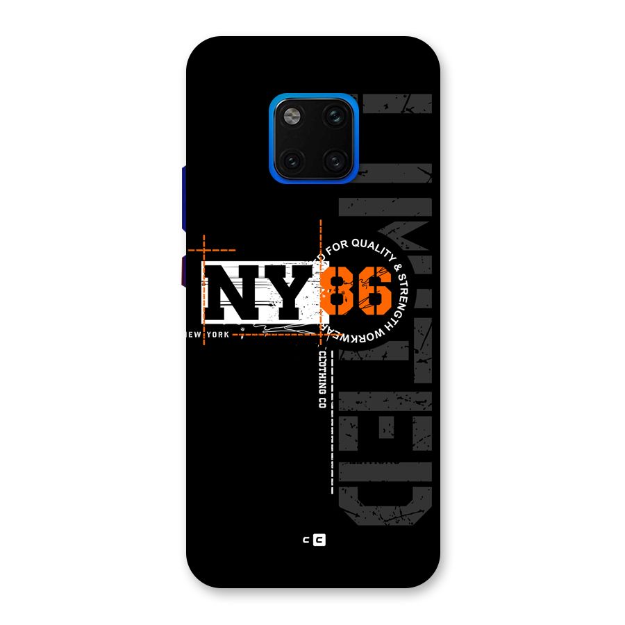 New York Limited Back Case for Huawei Mate 20 Pro