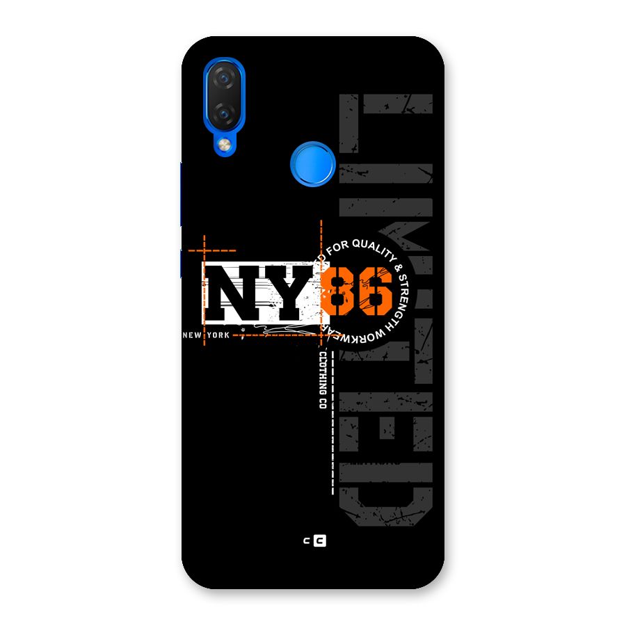 New York Limited Back Case for Huawei P Smart Plus