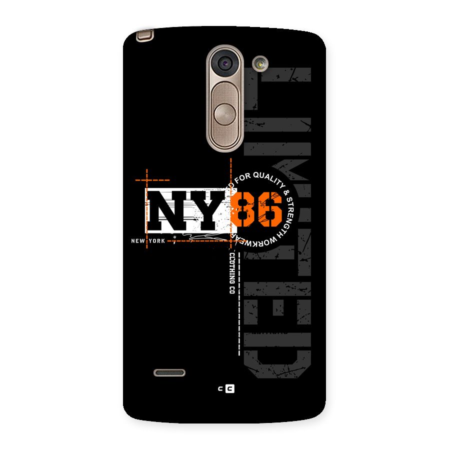 New York Limited Back Case for LG G3 Stylus