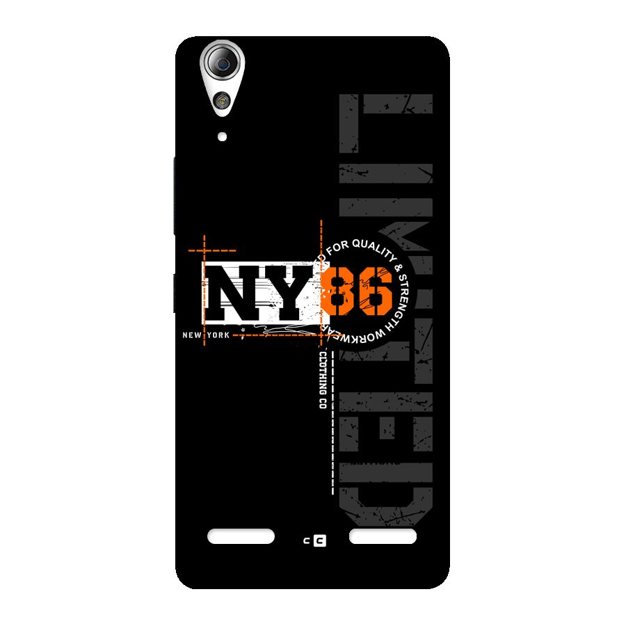 New York Limited Back Case for Lenovo A6000