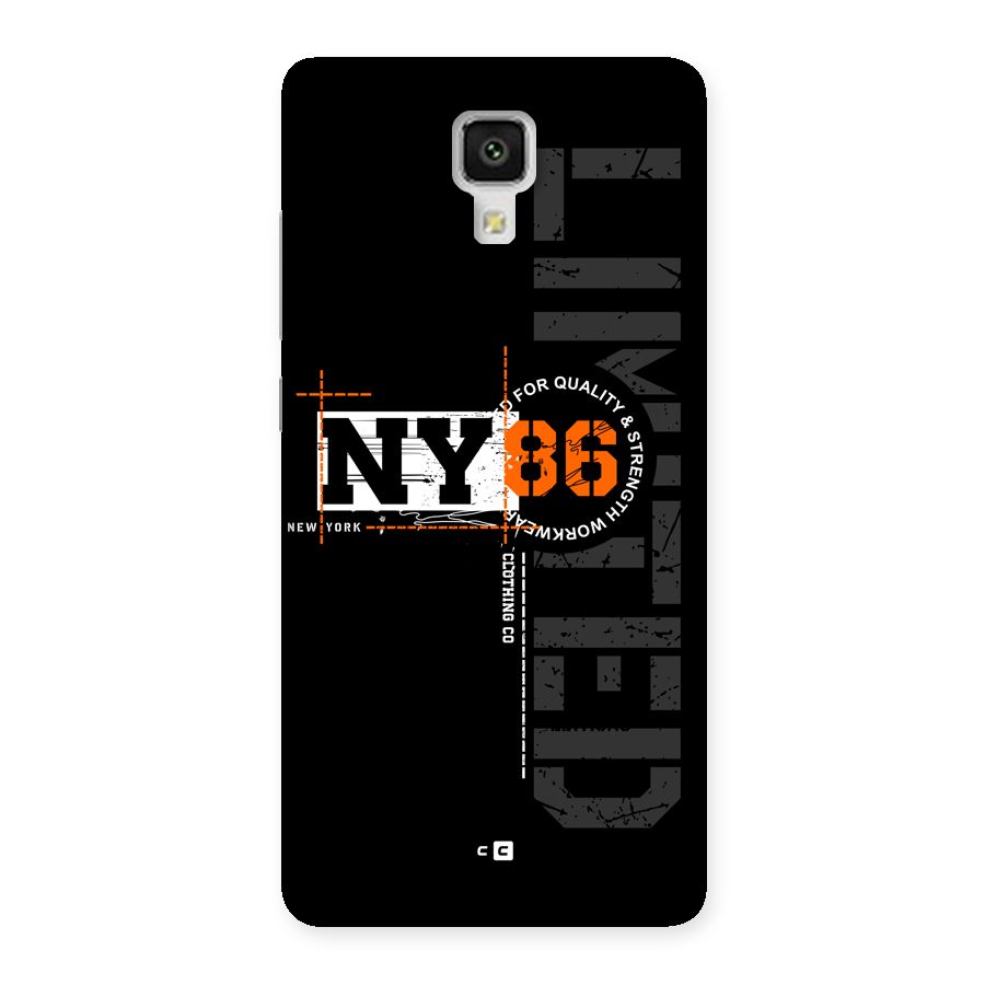 New York Limited Back Case for Mi4