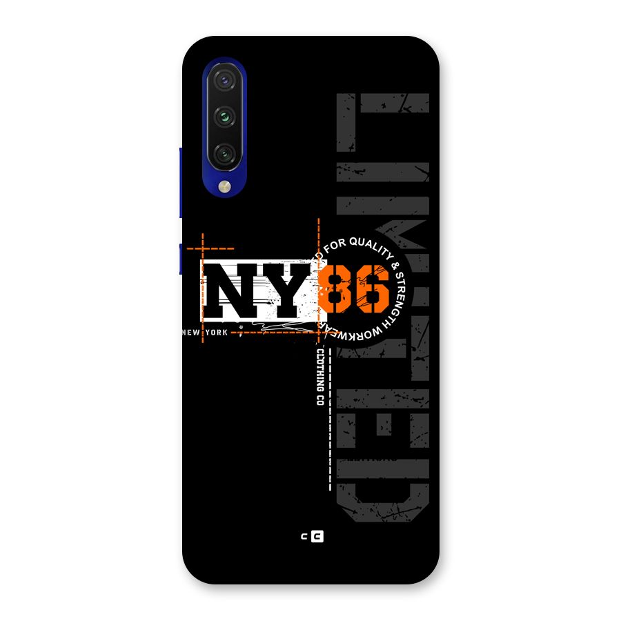 New York Limited Back Case for Mi A3