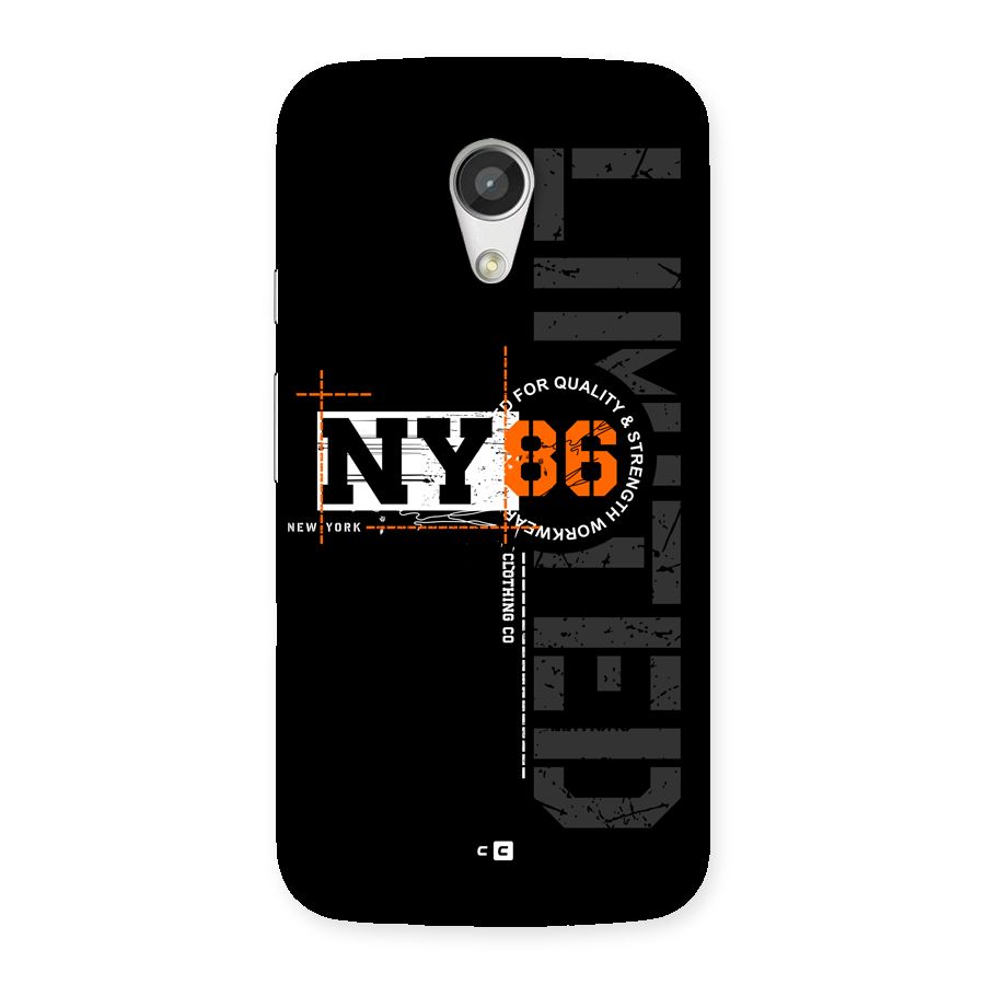 New York Limited Back Case for Moto G 2nd Gen