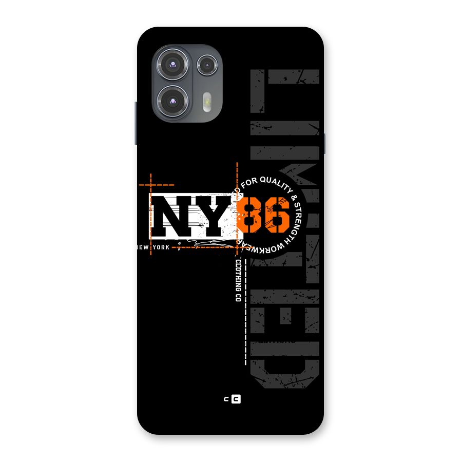 New York Limited Back Case for Motorola Edge 20 Fusion