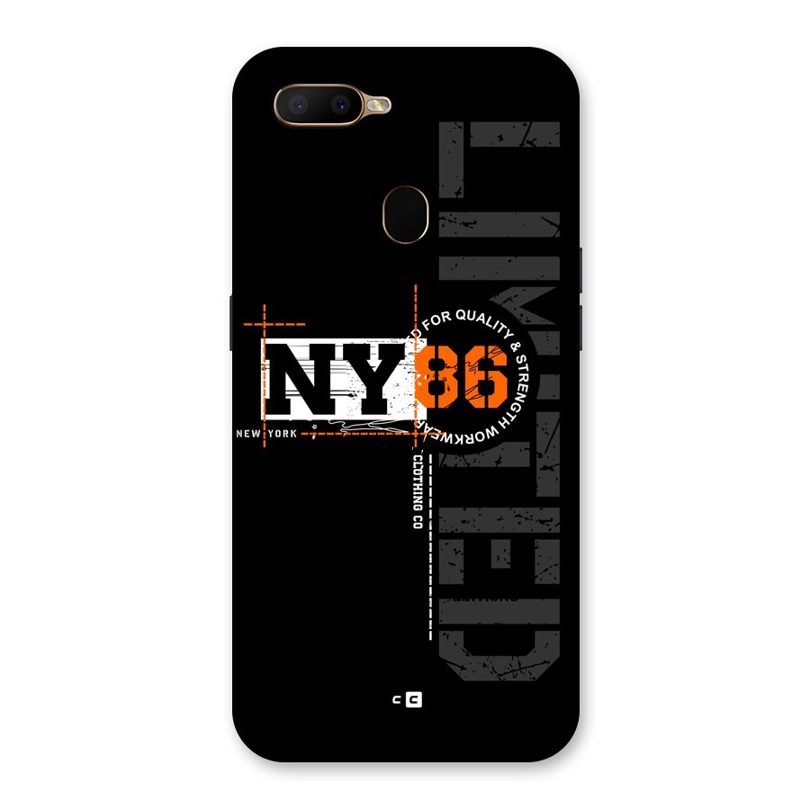 New York Limited Back Case for Oppo A5s