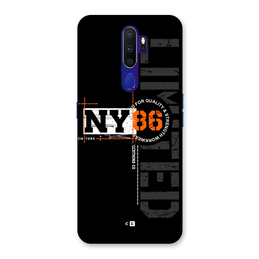 New York Limited Back Case for Oppo A9 (2020)