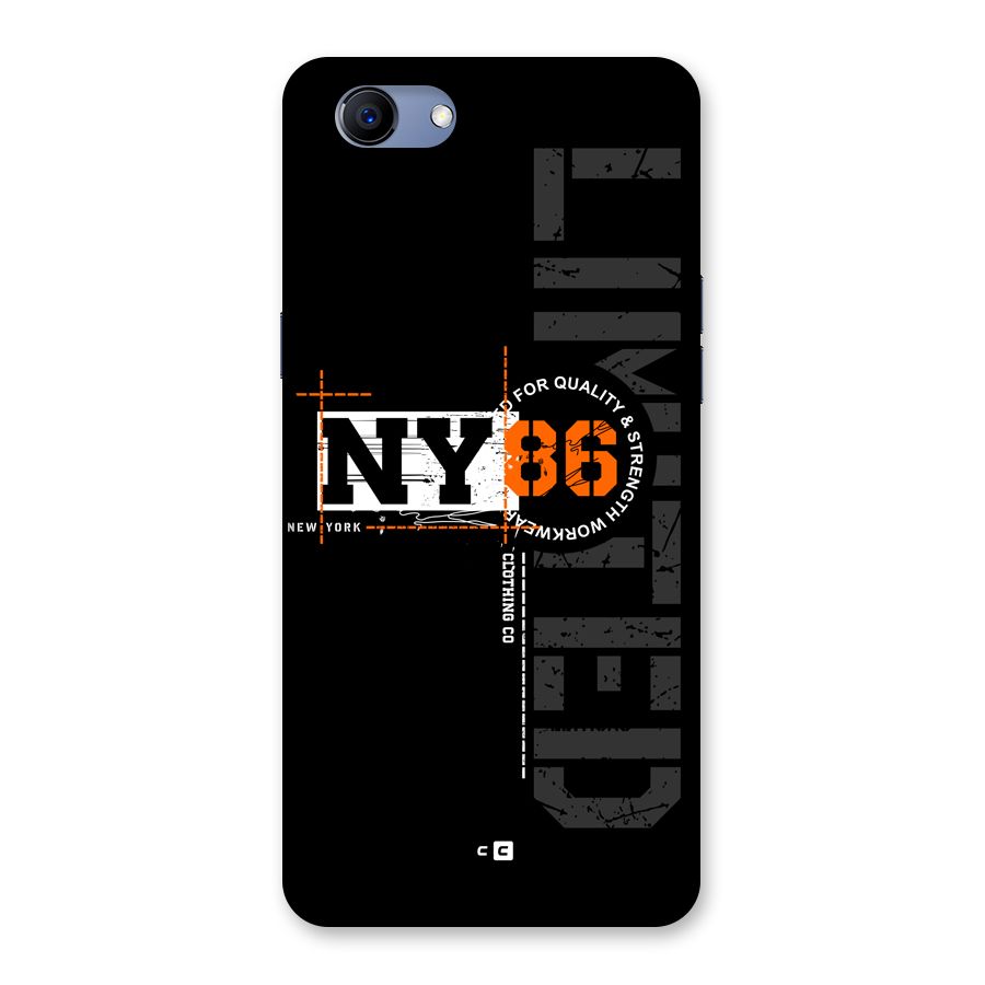 New York Limited Back Case for Realme 1