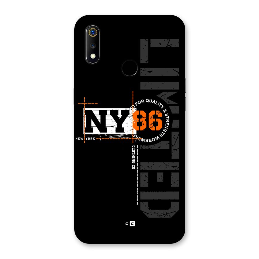 New York Limited Back Case for Realme 3