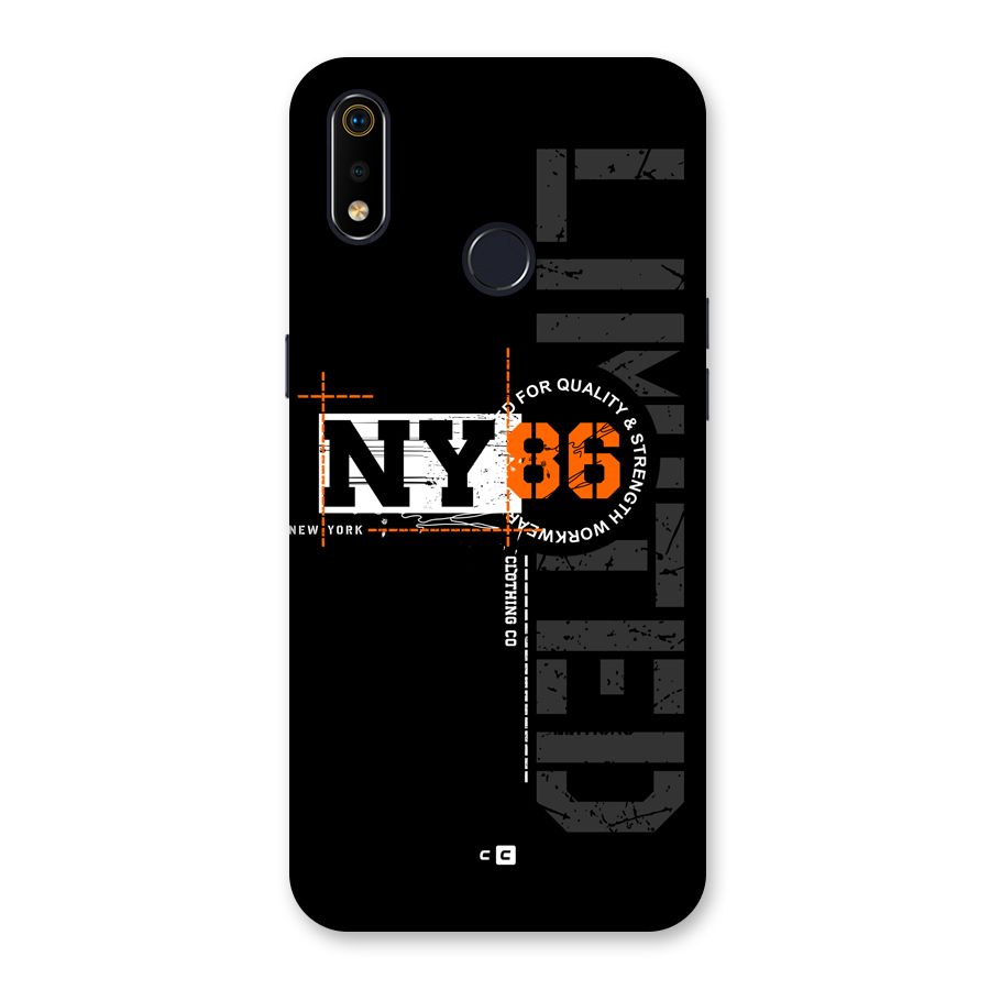 New York Limited Back Case for Realme 3i