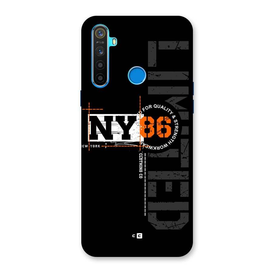 New York Limited Back Case for Realme 5