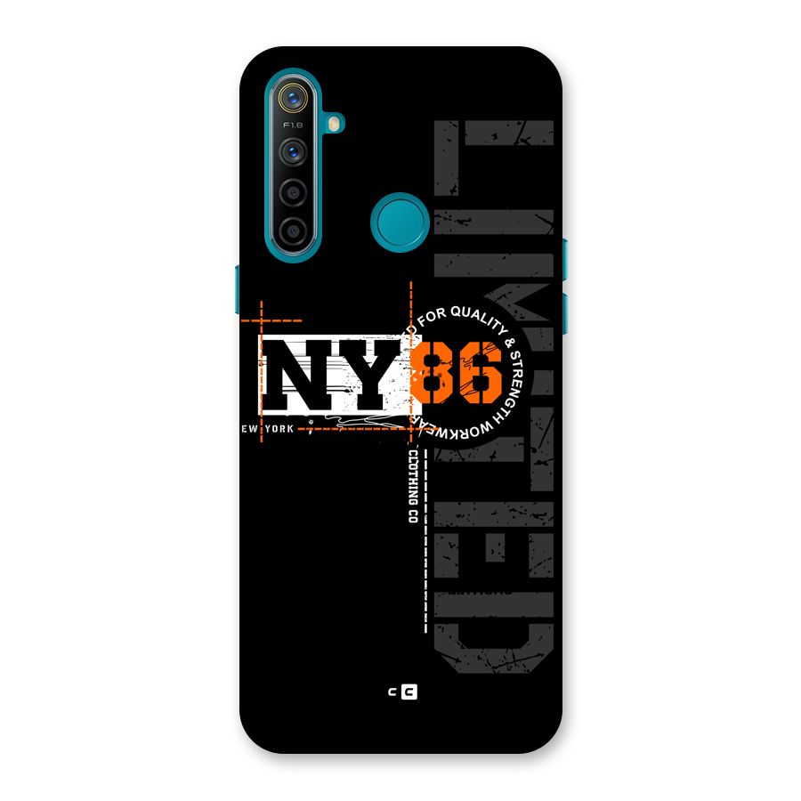 New York Limited Back Case for Realme 5i